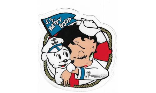 Adesivo Betty Boop Marinheira